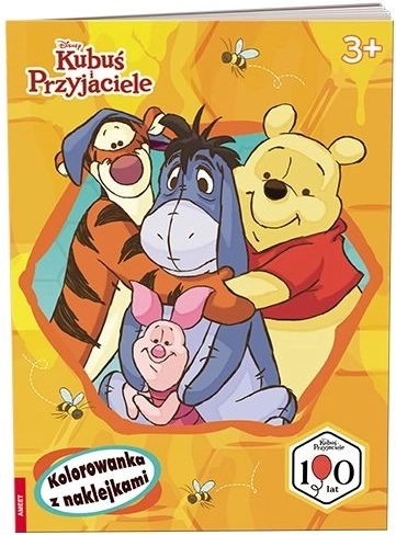 Disney Winnie l’Ourson et ses amis – coloriage avec autocollants