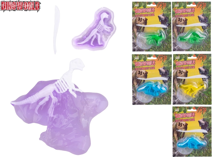 Dinoworld squelette de dinosaure dans la glu – kit éducatif dès 3 ans
