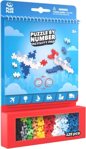 Plus-Plus Activity Transport – jeu de construction créatif 12 en 1