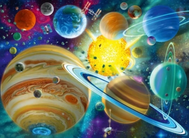 Puzzle Ravensburger Connexion spatiale XXL 150 pièces