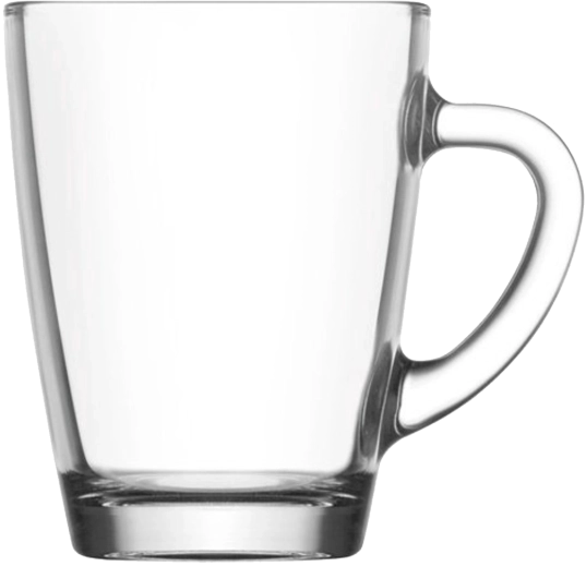 Set de tasses en verre LAV Vega 250 ml – 6 pcs