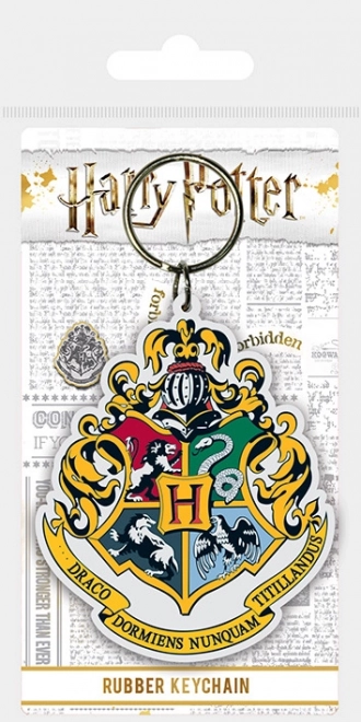 Porte-clés en caoutchouc Harry Potter Poudlard