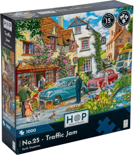 Puzzle House of Puzzles Embouteillage routier, 1000 pièces
