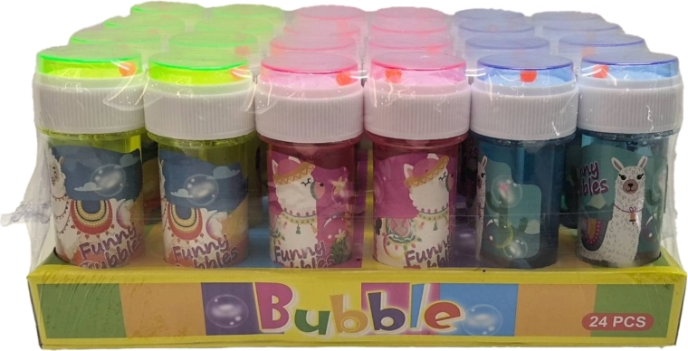 Flacon à bulles motif alpaga 50 ml