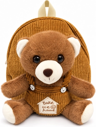 Sac à dos préscolaire pour enfants Oxybag en peluche motif ours