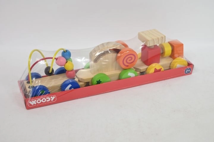 Train sensoriel en bois