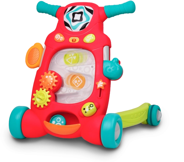 Trotteur musical avec activités 2-en-1 HAP-P-KID