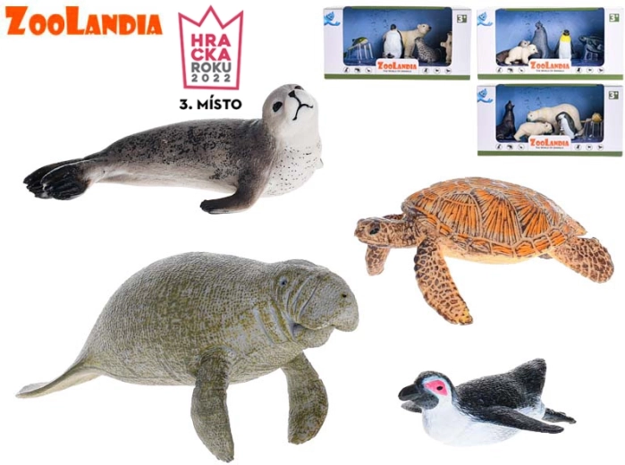 Zoolandia animaux marins – set de figurines pour aquarium