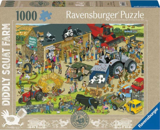 Puzzle Ravensburger Ferme Diddly Squat Shop 1000 pièces