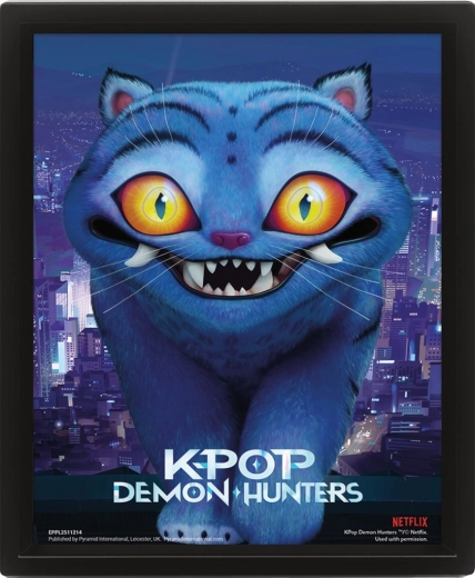 Affiche 3D K-pop Demon Hunters