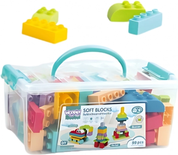 Woopie Soft Blocks – set de 99 pièces dans une boîte