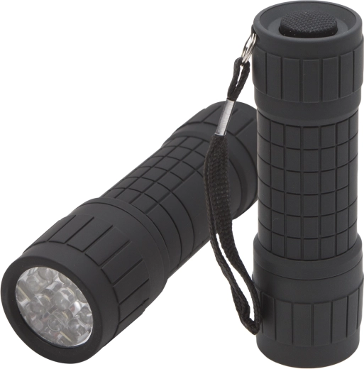 Lampe torche LED avec 9 LED, 9,7 cm