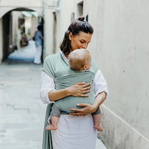 Boba Serenity Wrap Sea Mist écharpe de portage pour bébé