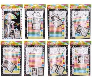 Set créatif collage amusant 20×34 cm