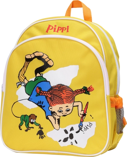Sac à dos enfant Pippi Longstocking jaune