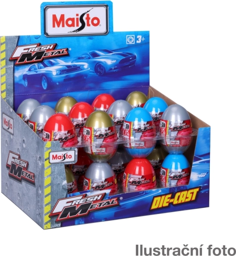 Œuf Maisto avec modèle réduit de voiture en métal