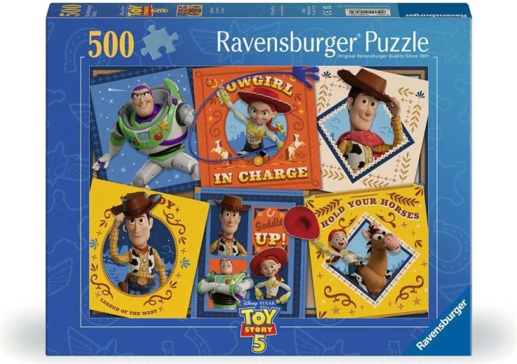 Puzzle Ravensburger Toy Story 5 : Histoire de jouets – 500 pièces