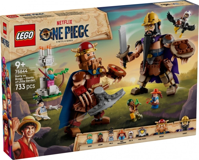 LEGO ONE PIECE Dorry vs. Brogy – les géants de Little Garden