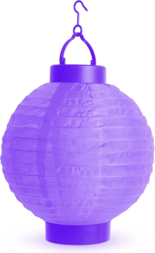 Lanterne LED pliable violette