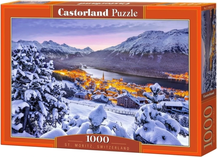 Puzzle Castorland St. Moritz, Suisse – 1000 pièces