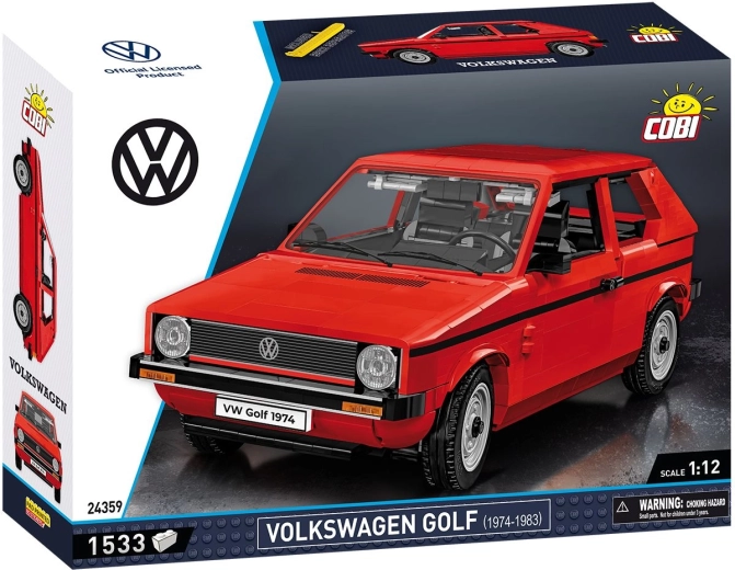 Cobi Volkswagen Golf (1974–1983) 1:12 – kit de construction