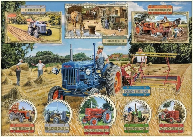 Puzzle Ravensburger Travail aux champs