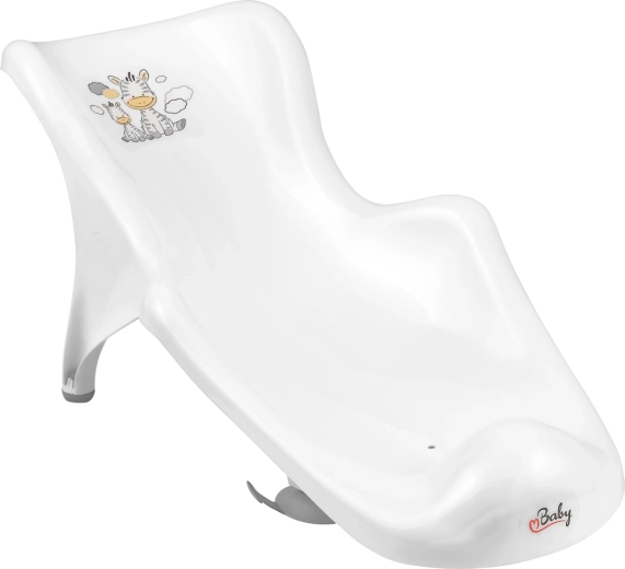 Maltex transat de bain Zebra, blanc