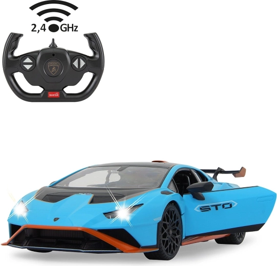 JAMARA Lamborghini Huracán STO radiocommandée 1:14 bleue