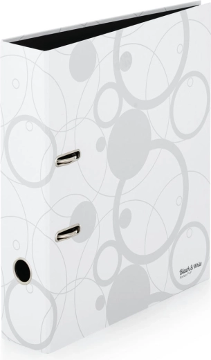 Classeur à levier A4 laminé blanc