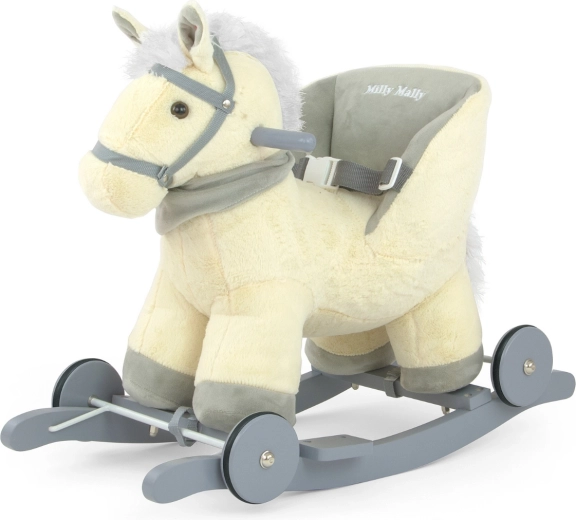 Cheval à bascule Milly Mally Polly beige