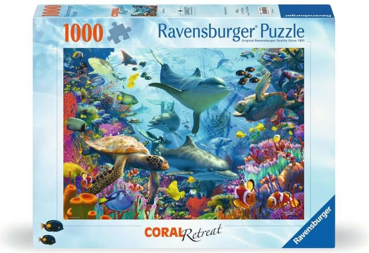 Puzzle Ravensburger Récif corallien, 1000 pièces
