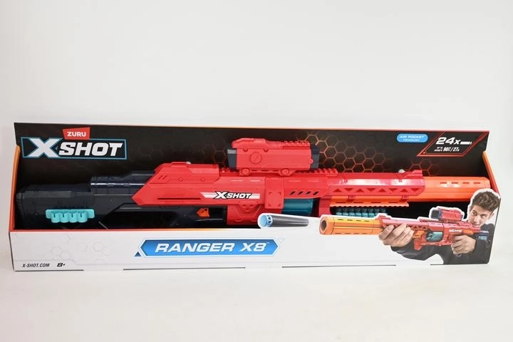 X-Shot Excel Ranger X8 blaster à fléchettes en mousse