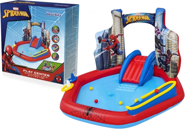 Terrain de jeu aquatique gonflable Spider-Man