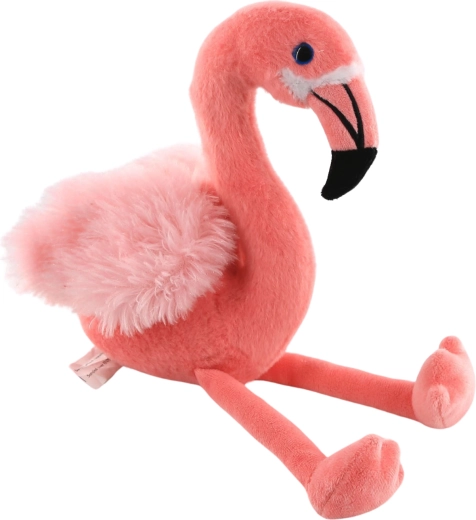 Flamant rose en peluche 22 cm Sparkys