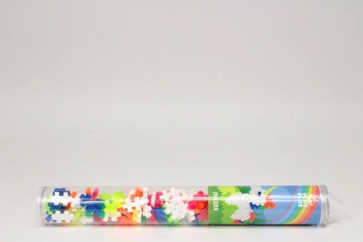 Kit de construction Plus-Plus Licorne 2D/3D, 100 pièces dans un tube