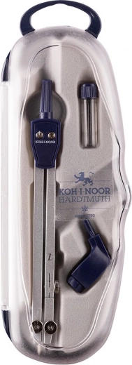 Compas Koh-i-noor avec adaptateur et mines de rechange