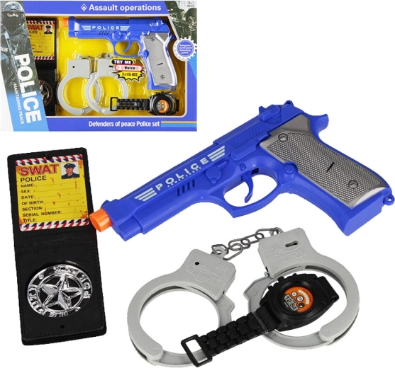 Set de police avec lumière et son