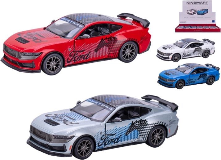 Kinsmart Ford Mustang Dark Horse livery modèle métallique 1:38