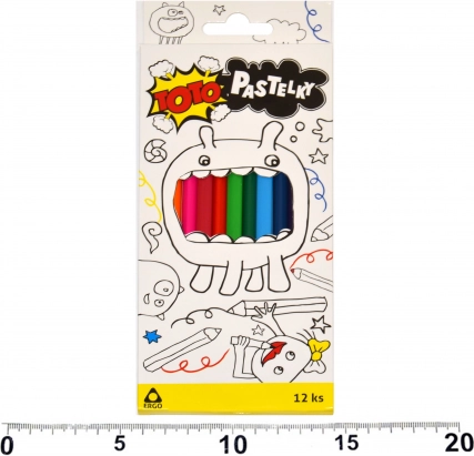 Crayons triangulaires ERGO 12 pcs