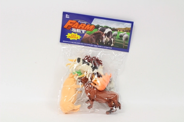 Figurines d'animaux domestiques Gazelo - 6 pièces