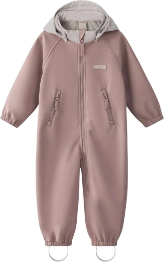 Combinaison softshell Leokid Lilo ash rose, taille 92