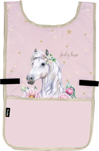 Tablier poncho pour enfants avec motif cheval Romantic