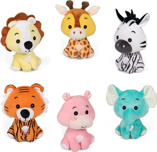 Hochet en peluche animal 18 cm