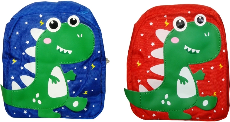 Petit sac à dos pour enfants avec un dinosaure joyeux