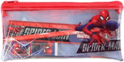 Trousse avec fournitures d’écriture Spiderman