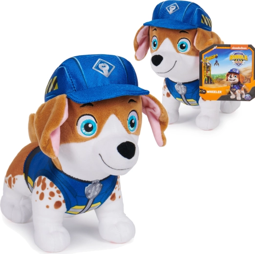 Peluche Wheeler de PAW Patrol: Rubble & Crew 20 cm