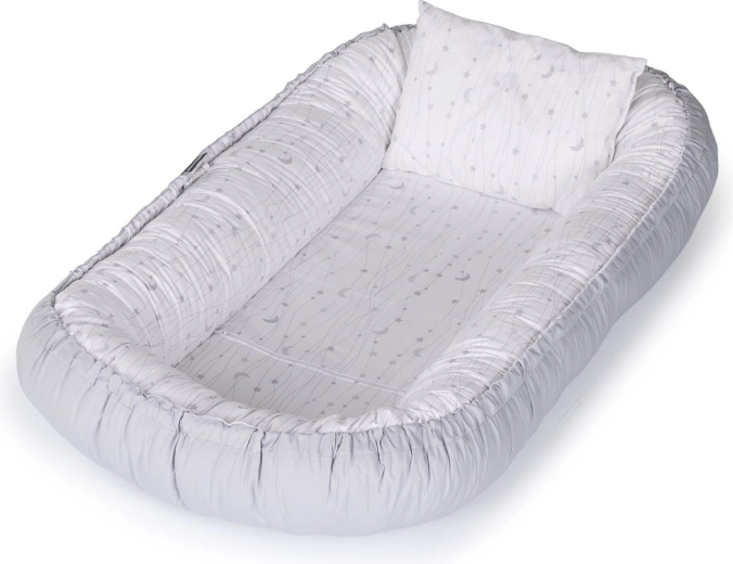 Nid d’ange pour bébé Chipolino Grey Moons
