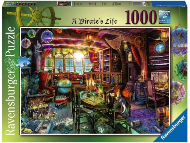 Puzzle Ravensburger 1000 pièces La Vie de Pirate