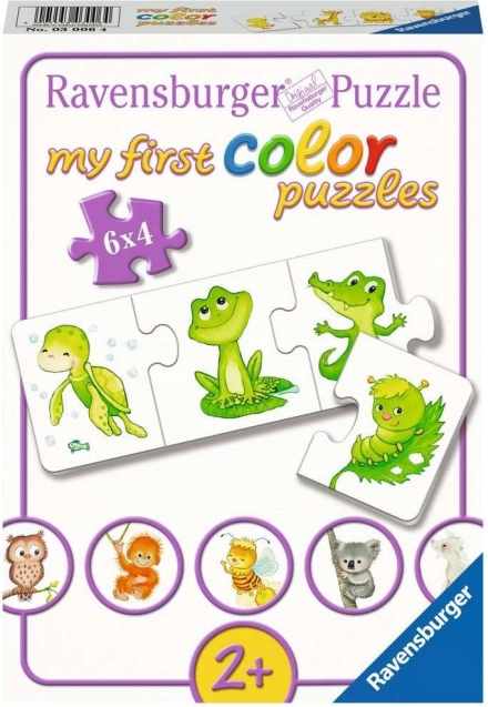Mon premier puzzle Animaux colorés