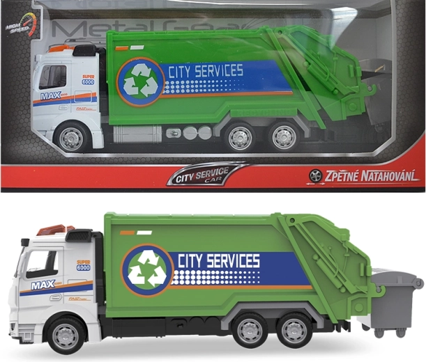 City Service Car camion-benne à ordures 1:43